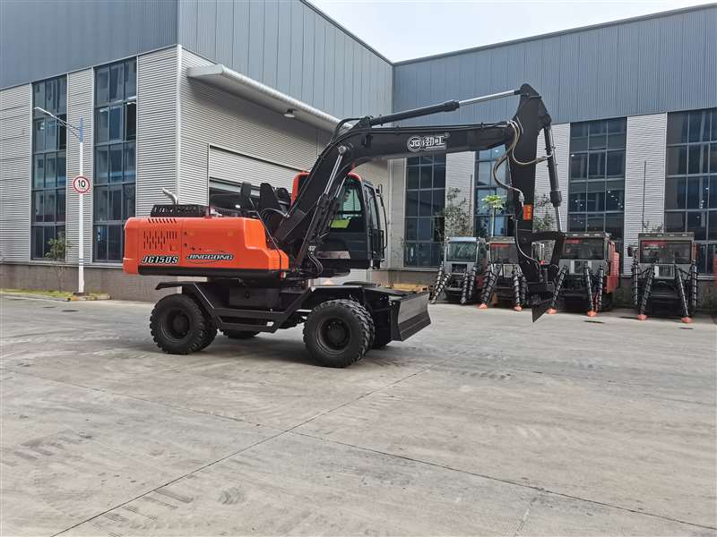 wheel loader excavator