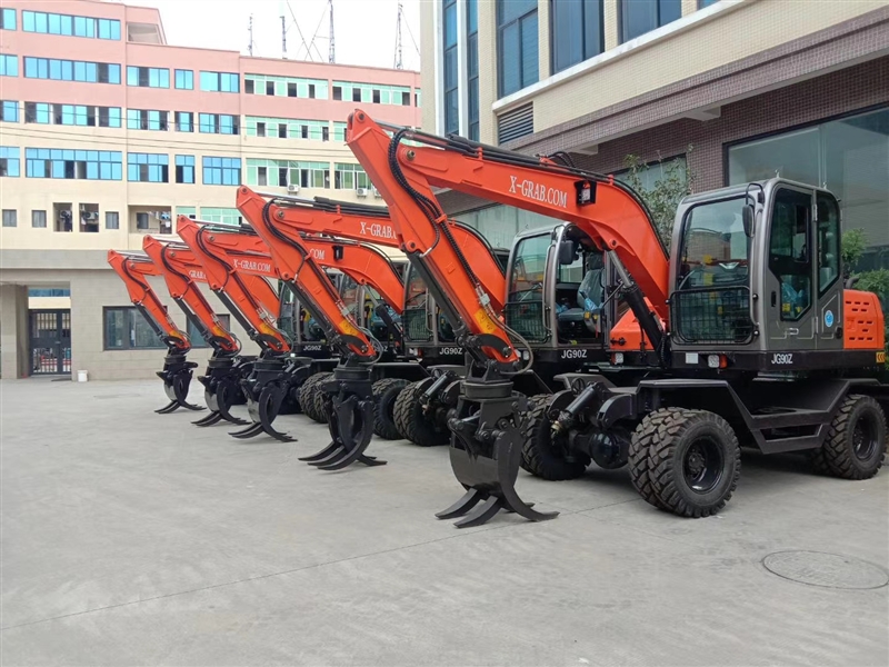 Jinggong sugarcane grab loader