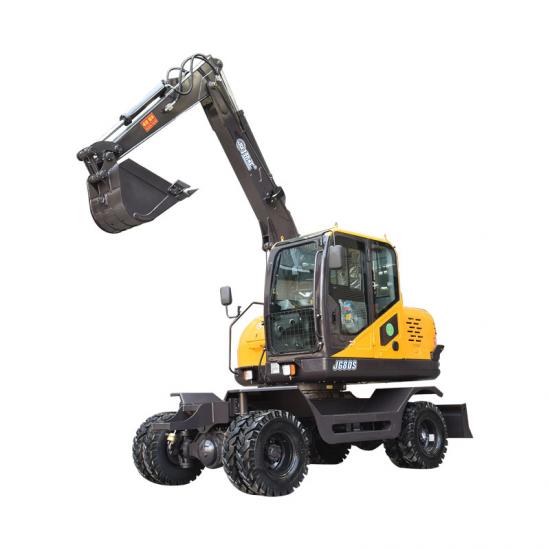 Jing Gong 85S hydraulic wheel excavator