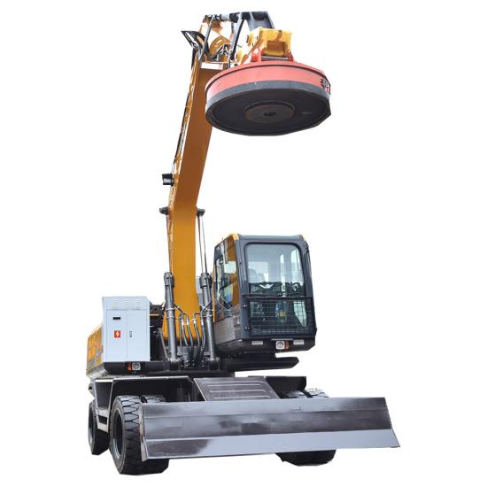 Electromagnet Excavator Pick up Metal Machine