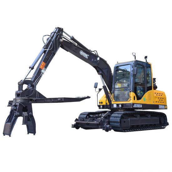 Railway Pile Driver Excavator