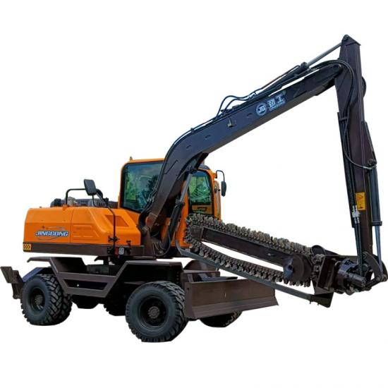 Trenching Excavator Trencher