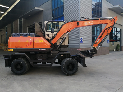 Material leveling expert-JingGong new customizable material excavator