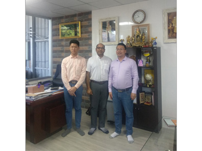 JingGong Thailand global customer visit in 2019